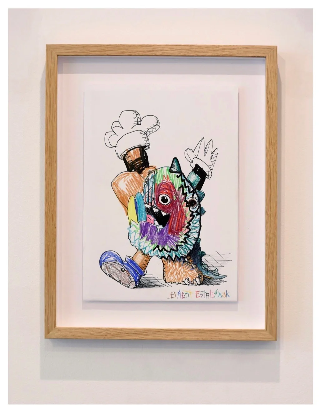 画出来的童年毛绒玩偶｜BrentEstabrook作品