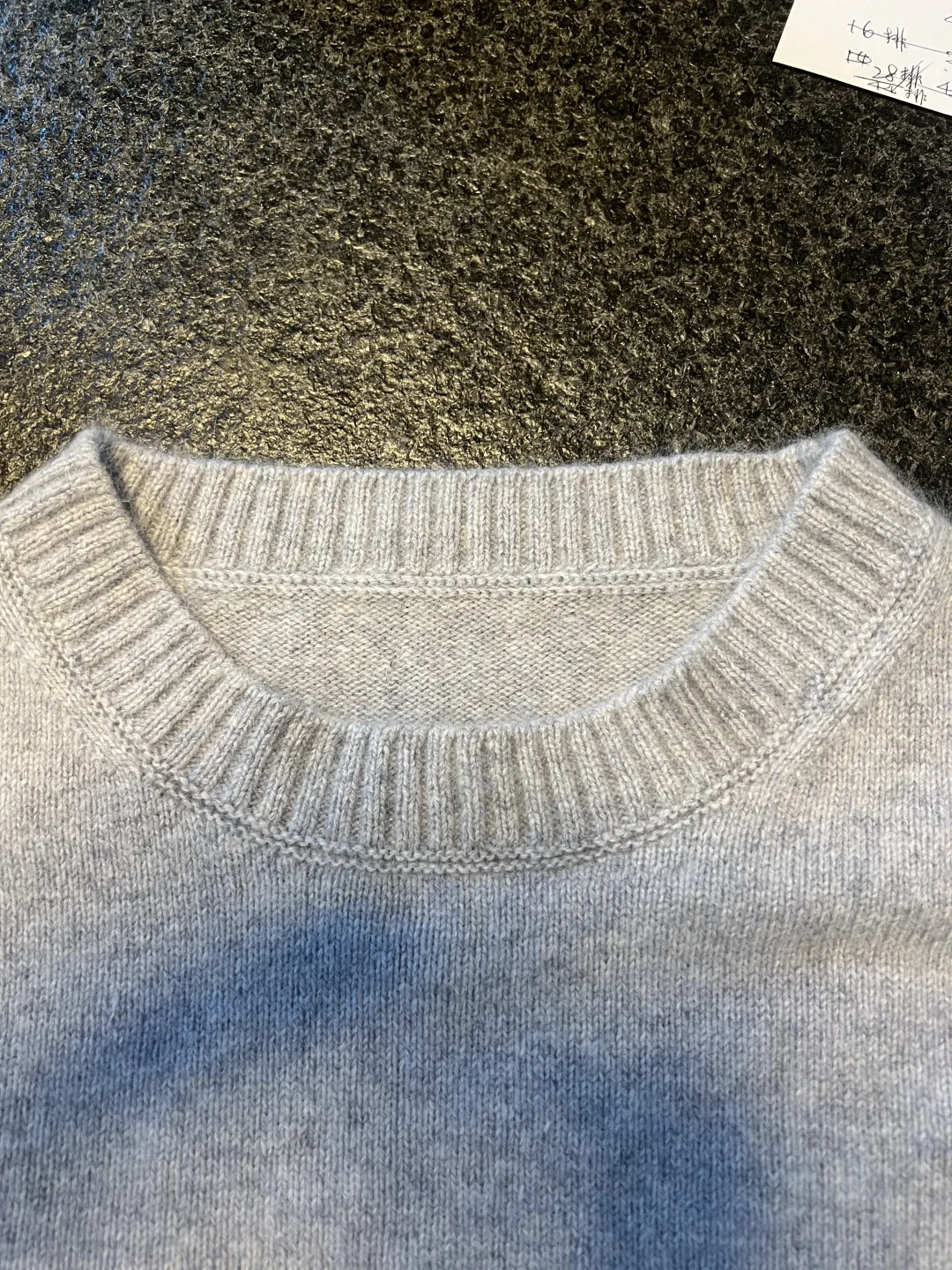 男式基础款的羊绒衫图纸来了