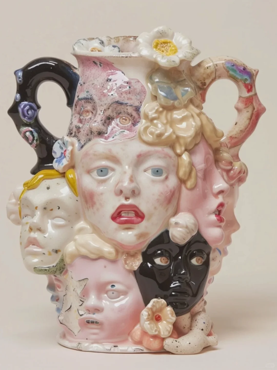 怪诞美学|这陶瓷脸也太精致了吧！！