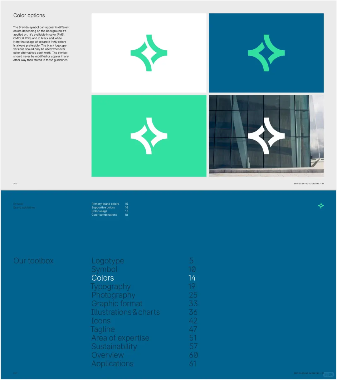 【品牌VI手册】电气和机械承包商bravida