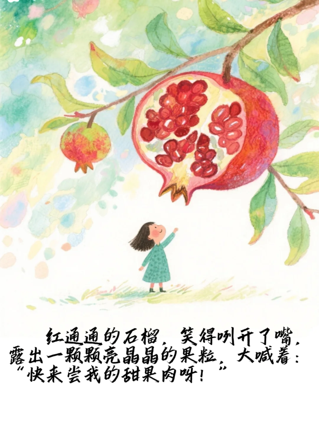 儿童原创绘本故事?《秋天的果实》