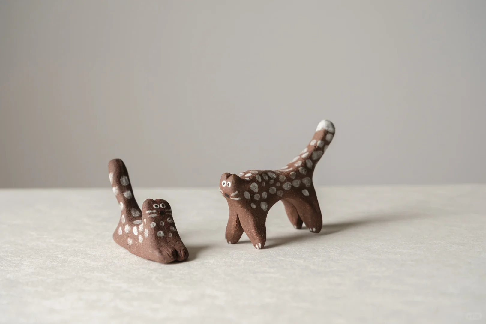 捏一堆动物陪着我｜雕塑作品分享