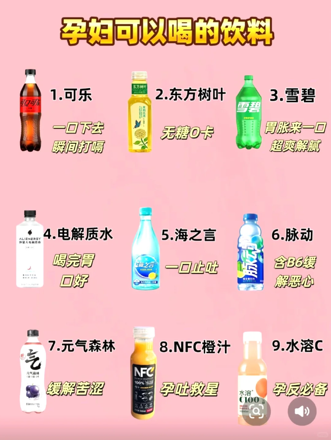 来喽！孕期可以适量喝的饮料集合啦！