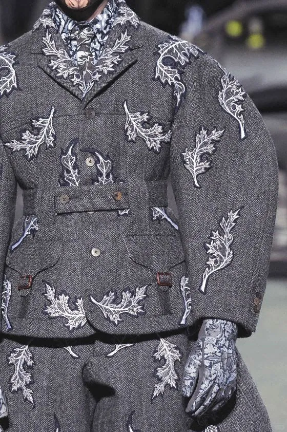 服装设计灵感—西装结构设计