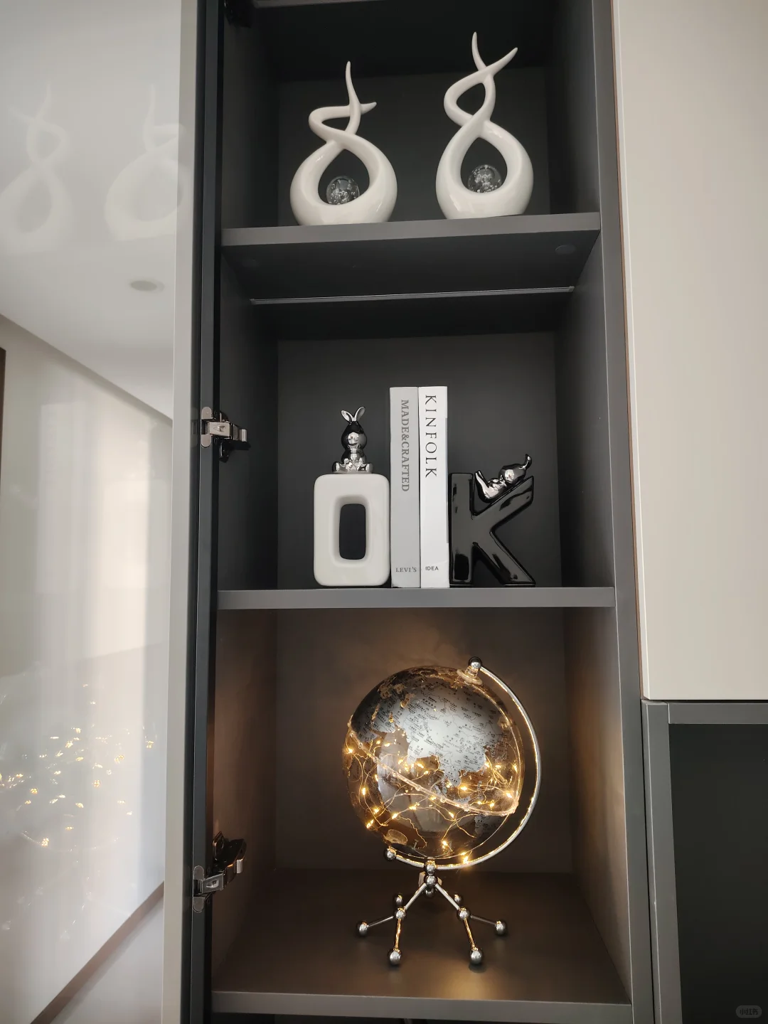 高级感满满的酒柜摆件～