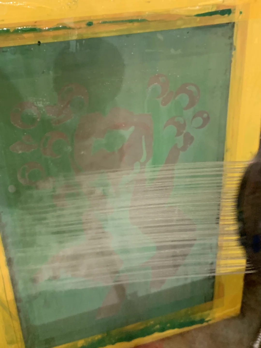 美术生日常?｜丝网版画?制作过程分享