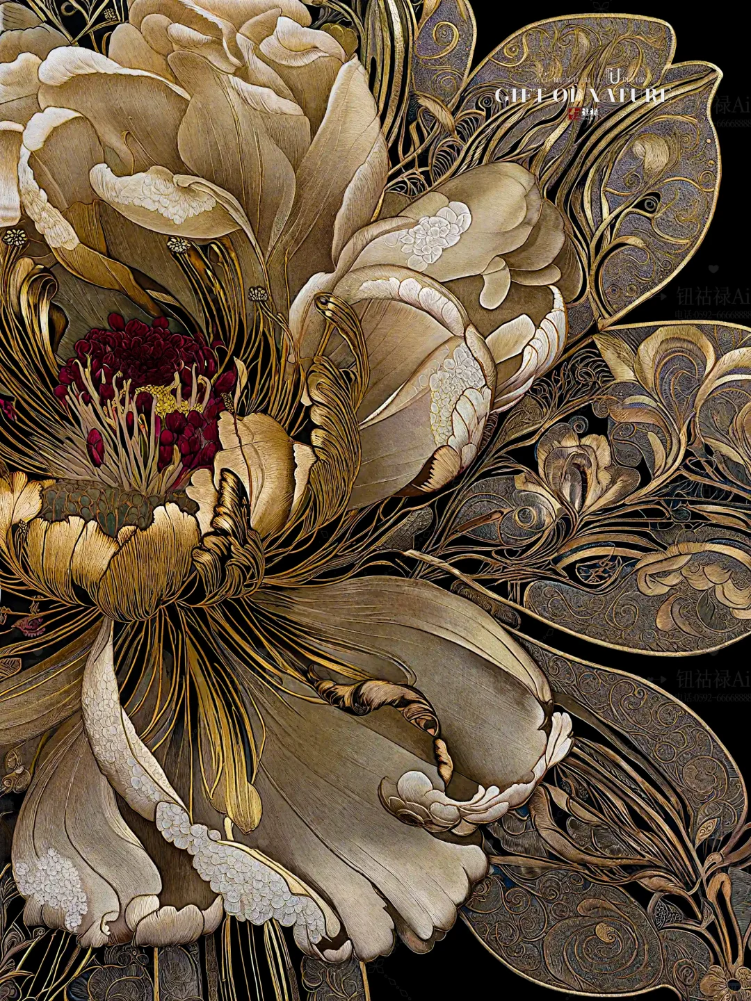 非遗手作丨见过三星堆刺绣工艺吗？