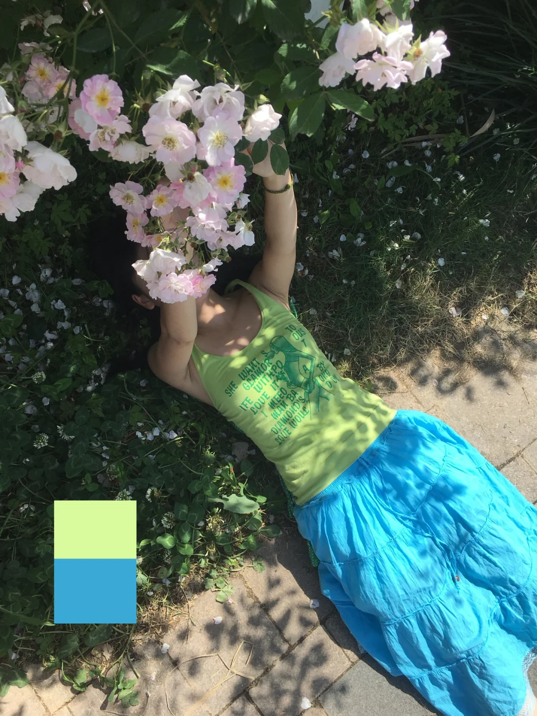 我的植物系色彩搭配穿搭分享！！！