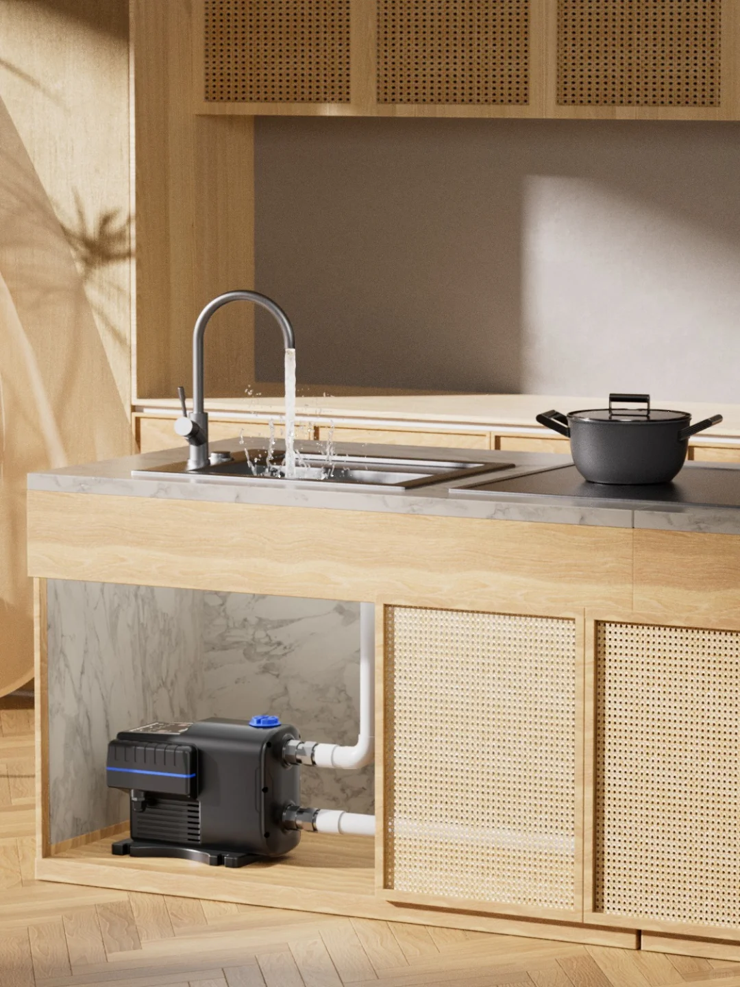 适用95%的安装场景！高性价比耐用增压泵！