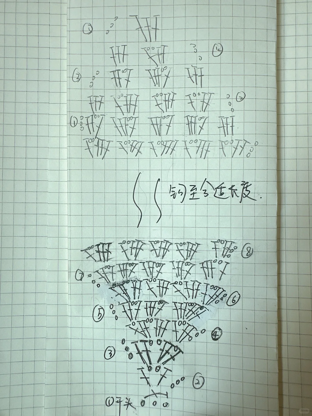 森系小围巾（附图解）