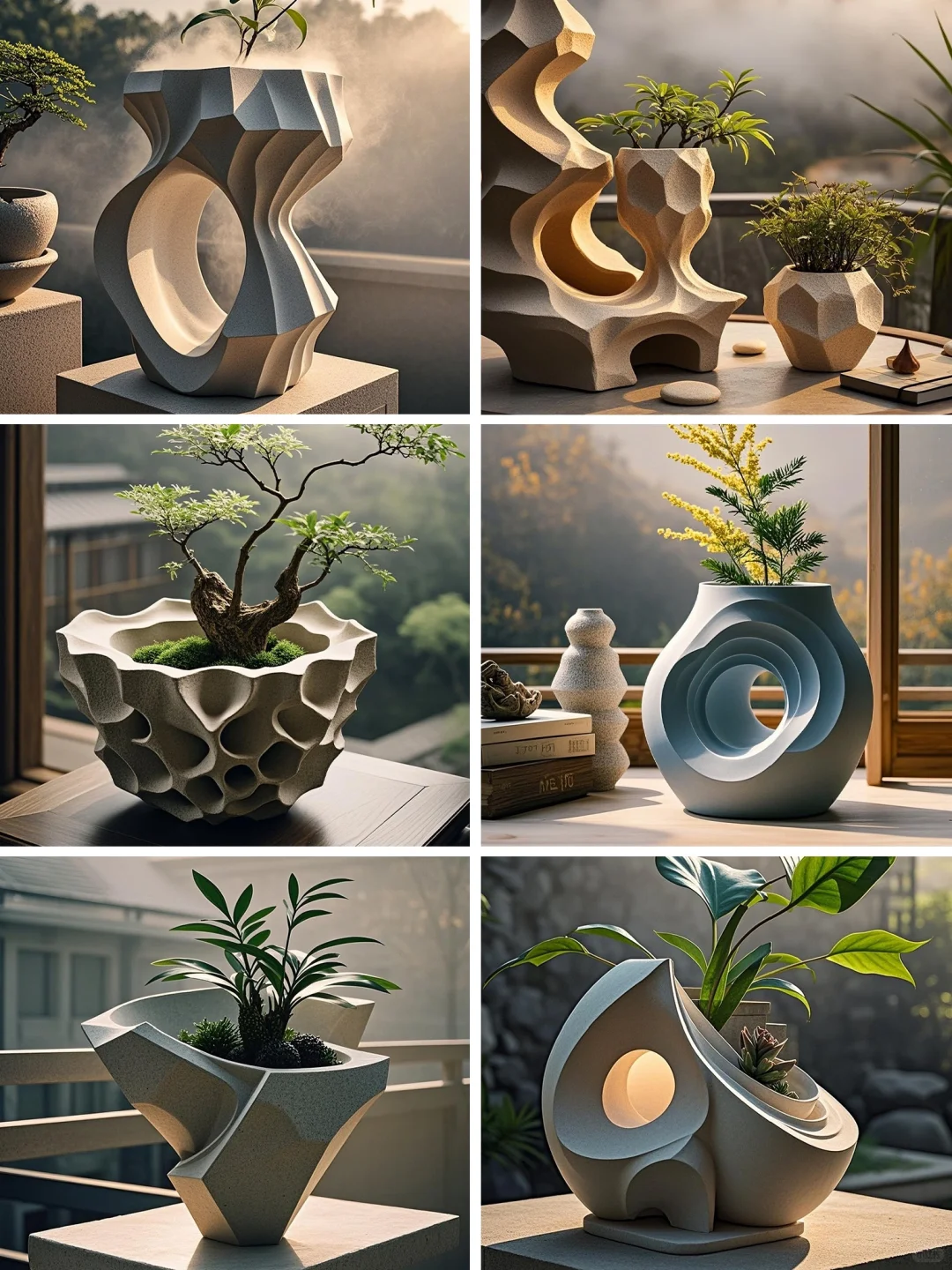 选花瓶比选花重要，几何与自然的交响曲