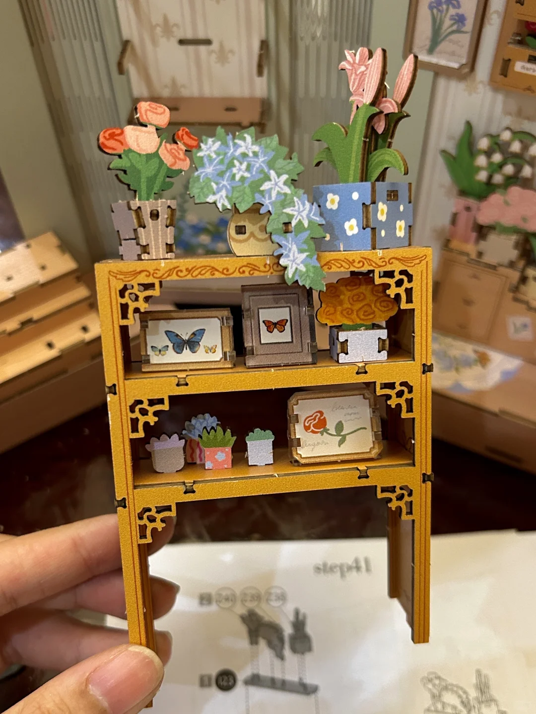 好治愈！书立打开后竟然出现了绝美花店?