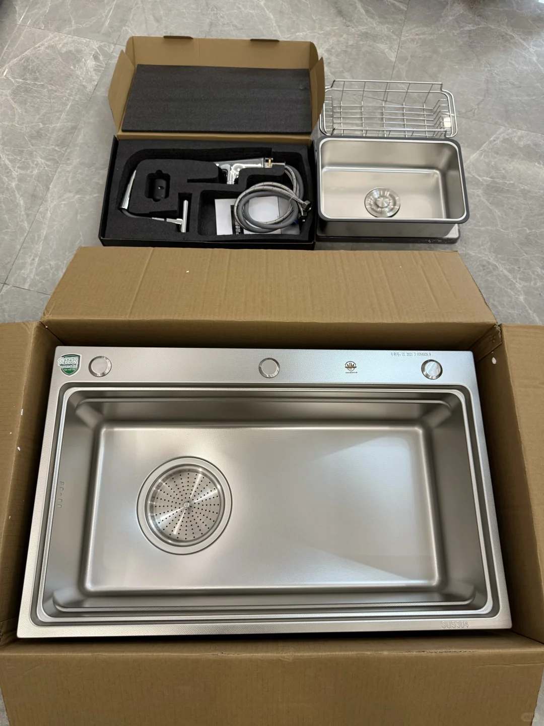 货比三家的不锈钢大单槽抄作业成功！