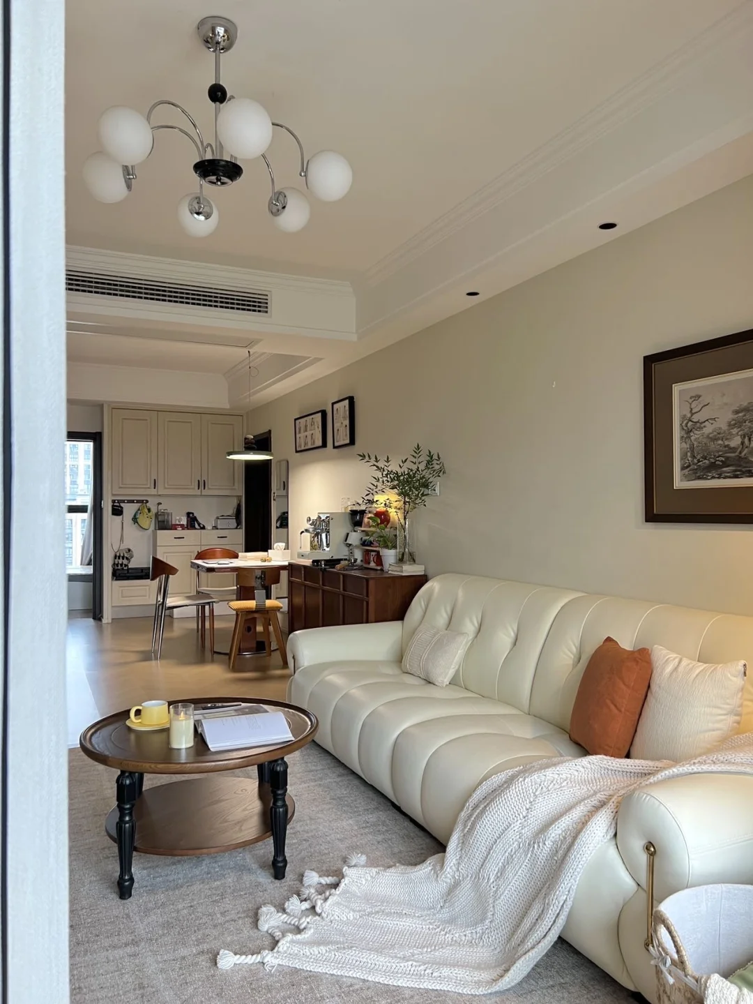 两个人一起努力的小家,64平也挺好