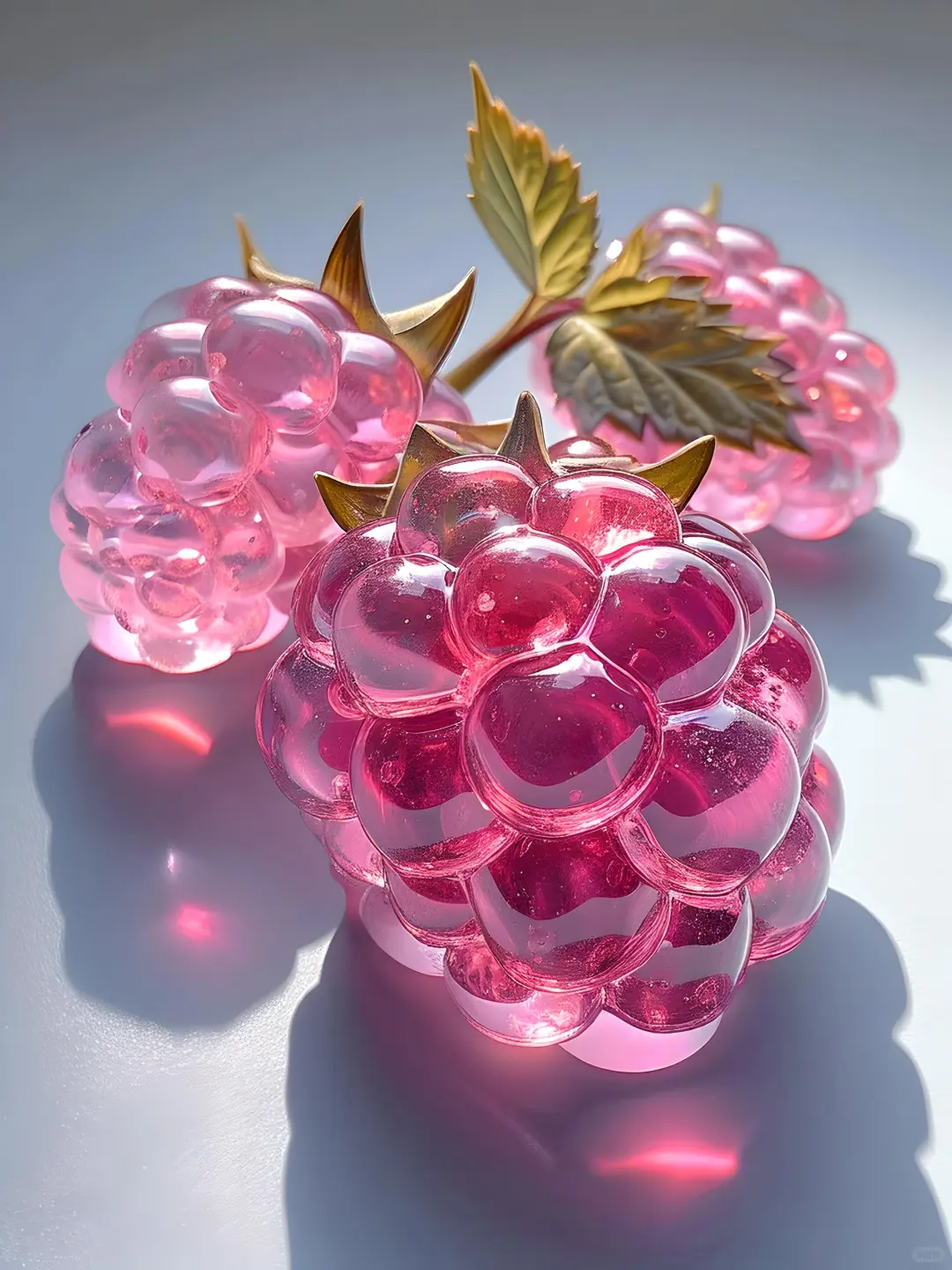 谁能拒绝一个好看的玻璃苹果？