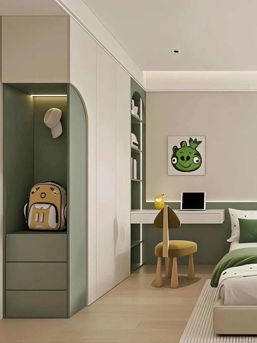 小户型卧室 | 全屋定制的逆天改命术✨