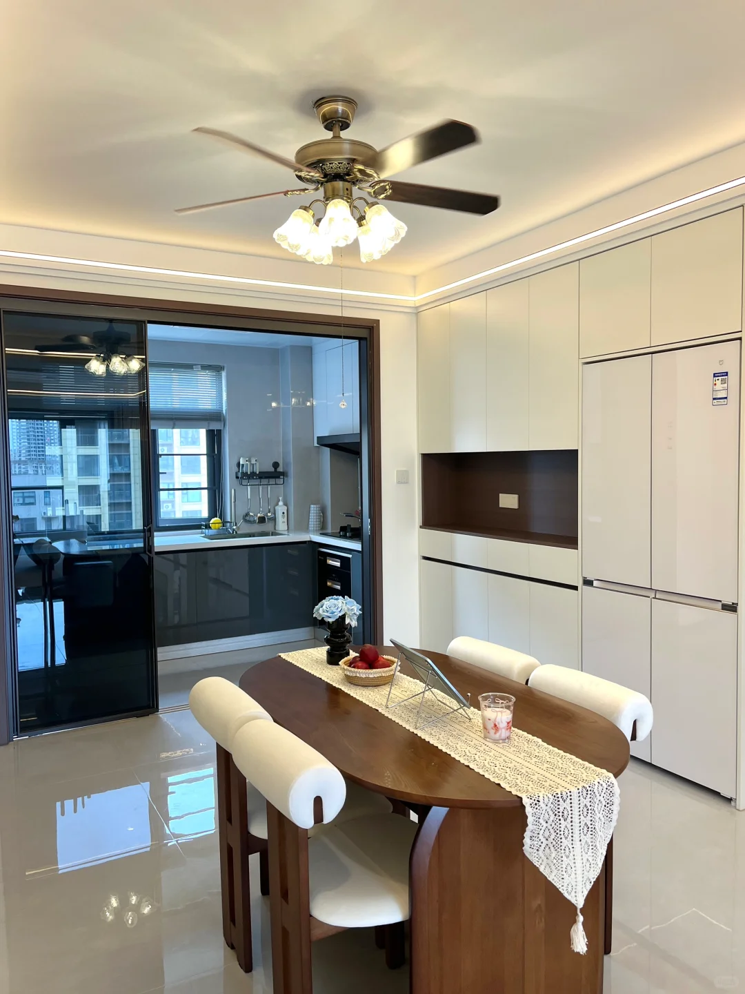 143m²?｜硬装12w的轻奶油中古小家～