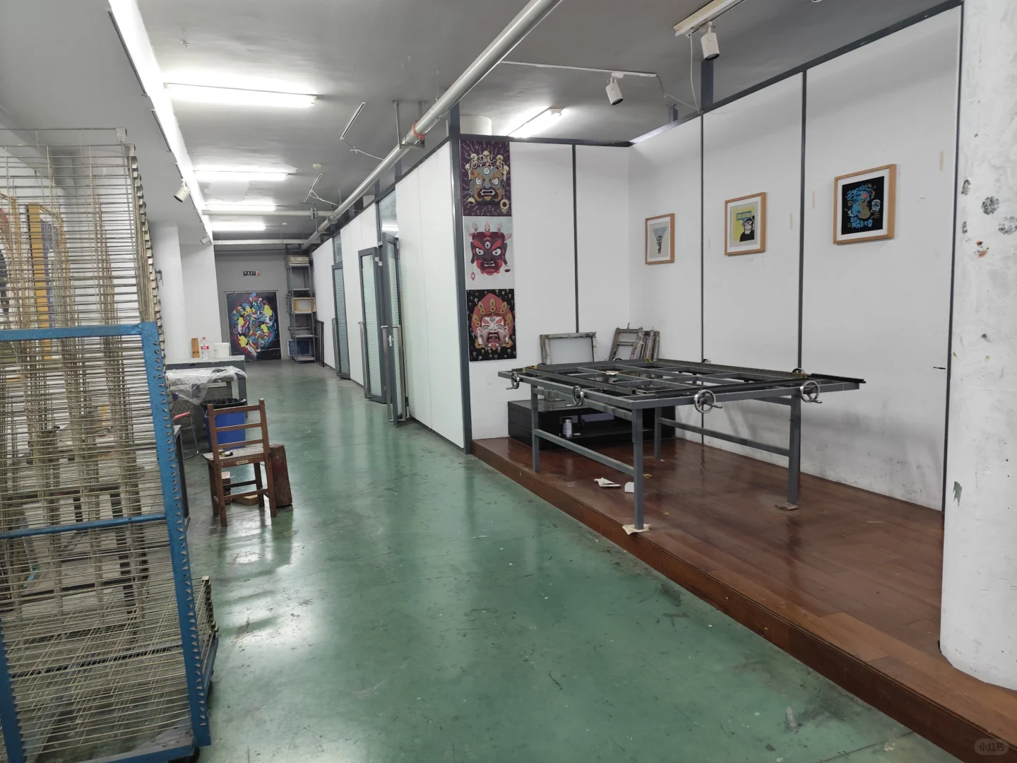 丝网印刷课战况惊人。