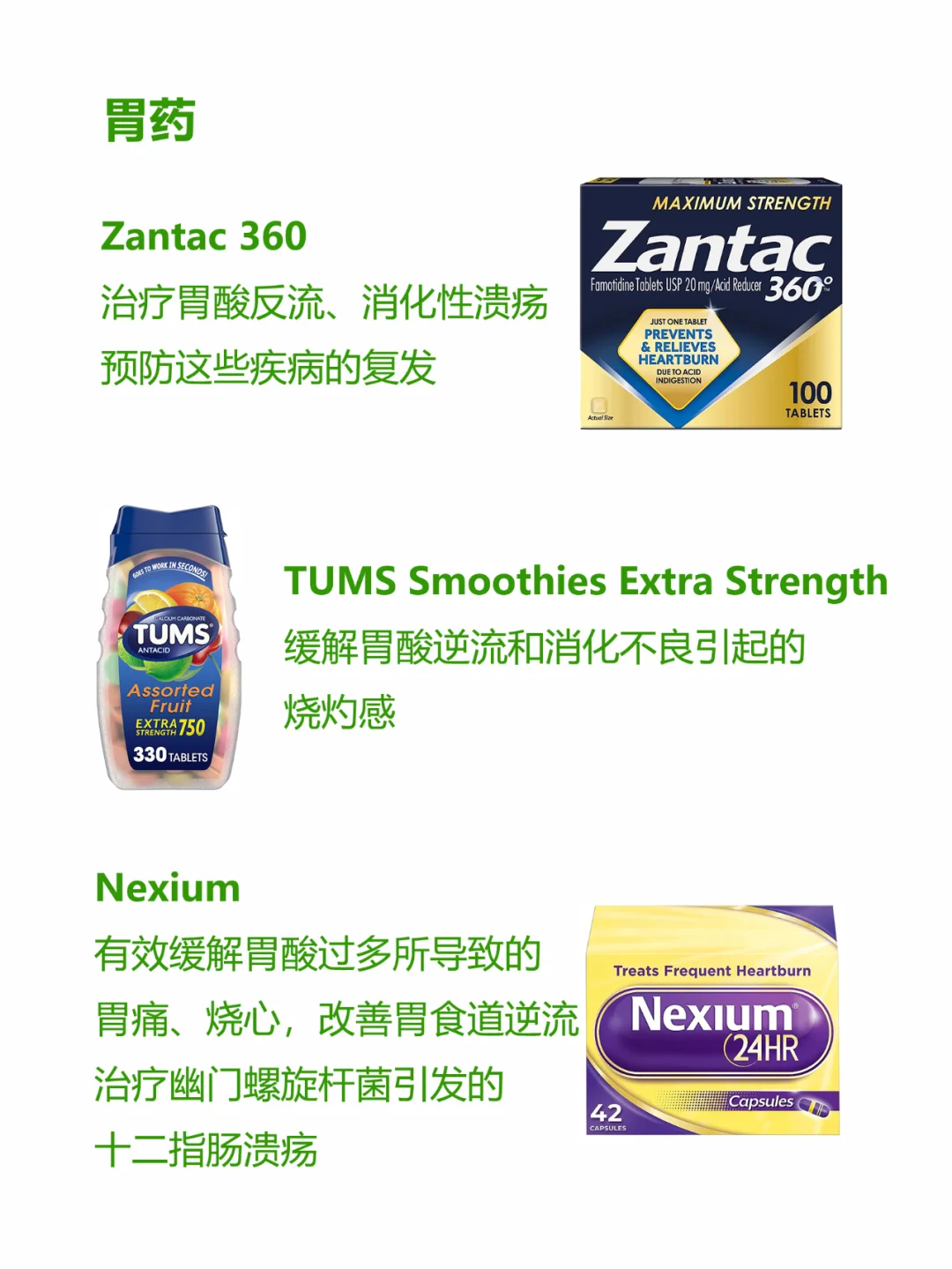 有备无患 美国家庭必备常用药 非处方