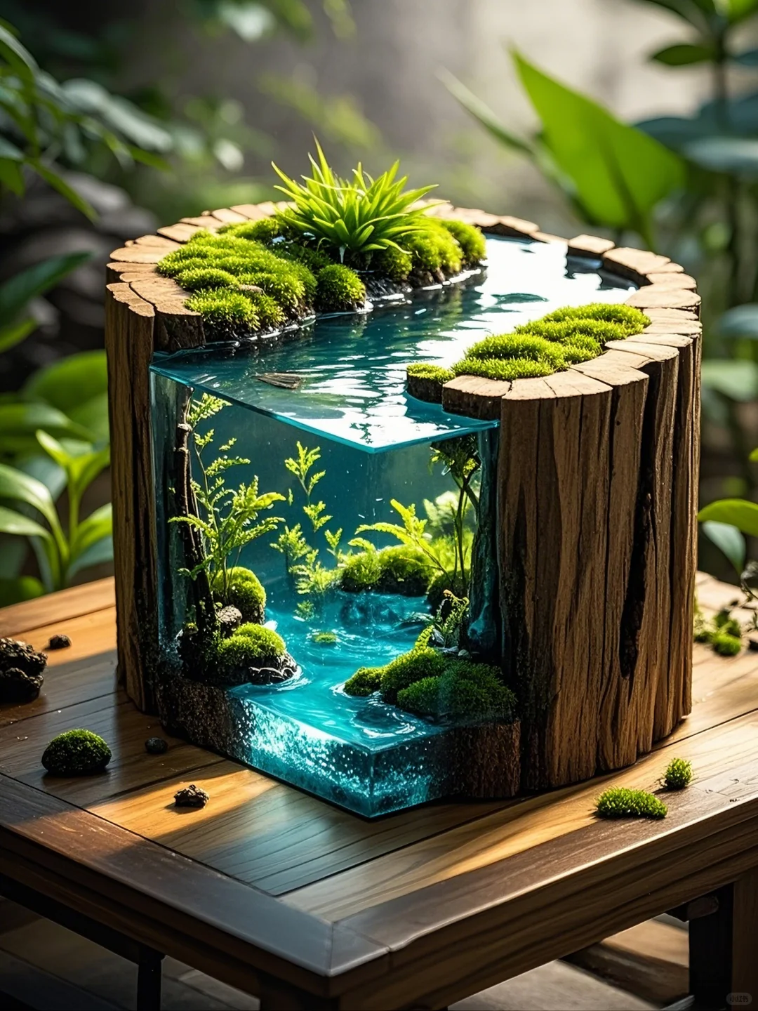 ?水景与绿植的完美融合 | 微景观特辑