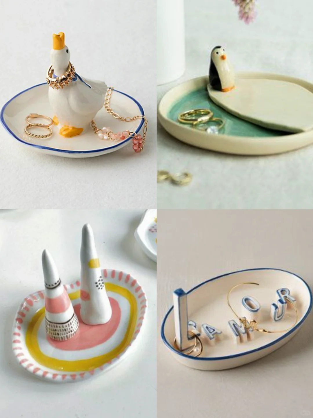 超有意思的首饰托盘?，让桌面不再乱糟糟