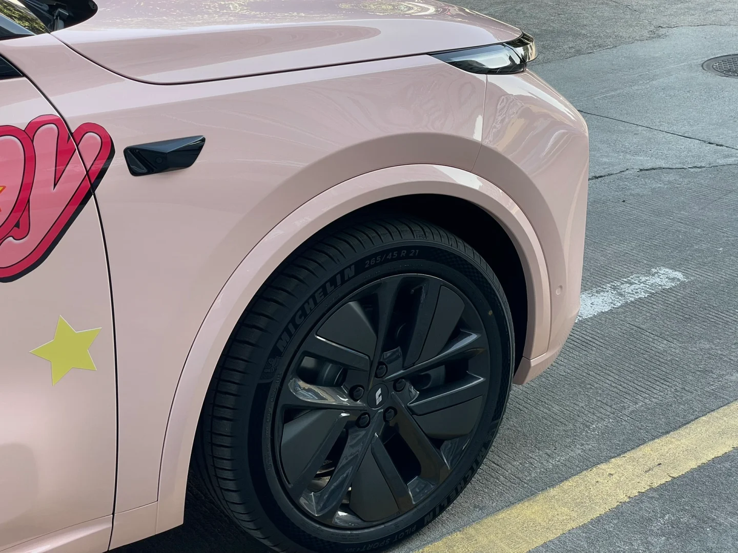 理想L9 |贝壳粉配星之卡比彩绘，女生大玩具