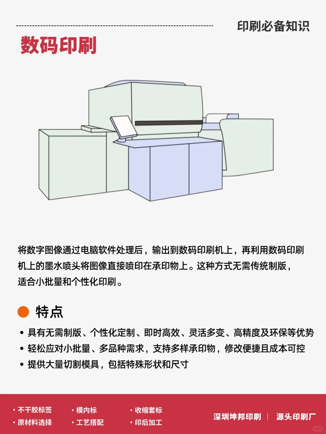 印刷知识│常用的6种印刷方式