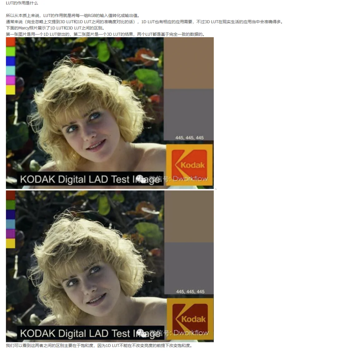 色彩管理基础›什么是LUT