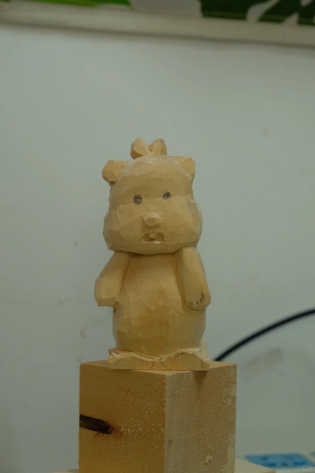 自学木雕第九十八天