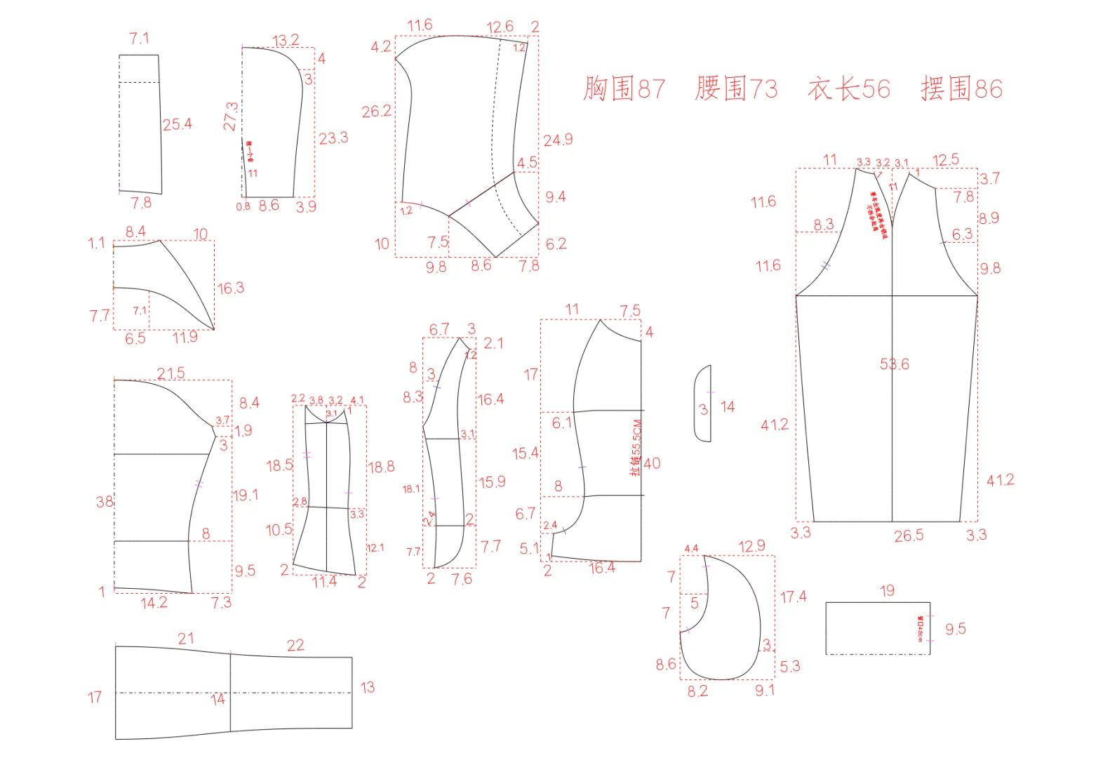 LuLu卫衣裁剪图分享,有姐妹想自己缝纫吗