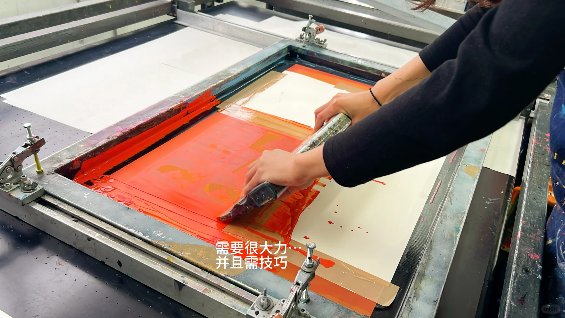 上学日记｜来玩丝网印刷啦?