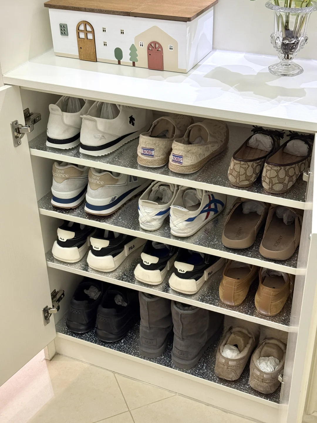 四口人，一个家，整洁有序过了七年。