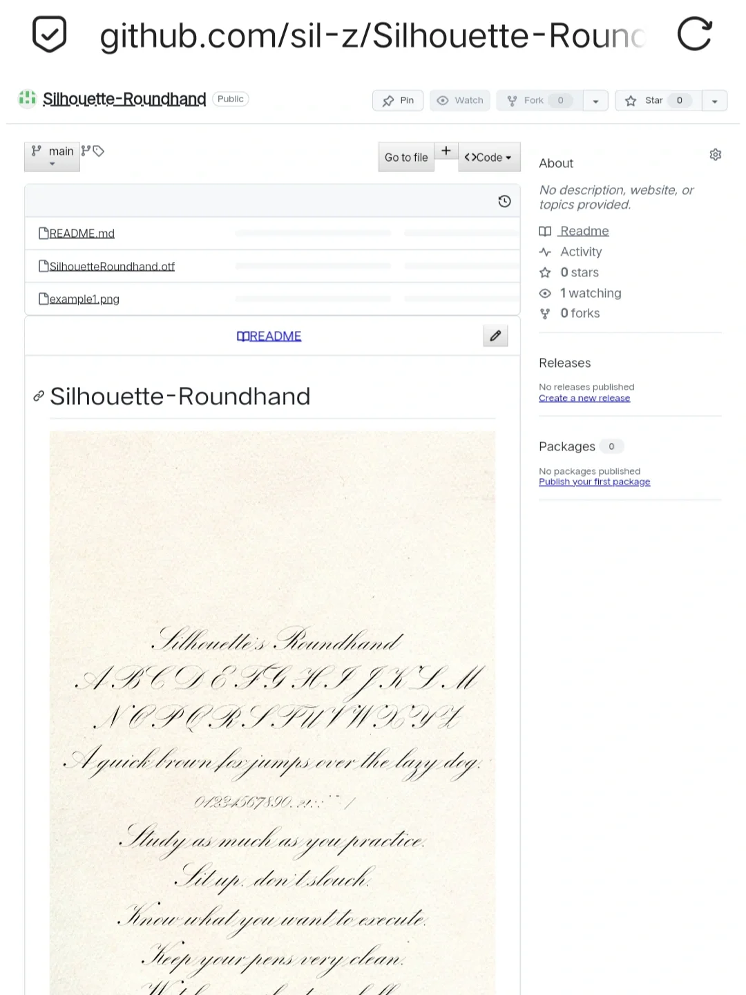 历时一月，在此分享我制作的古典英文花体字