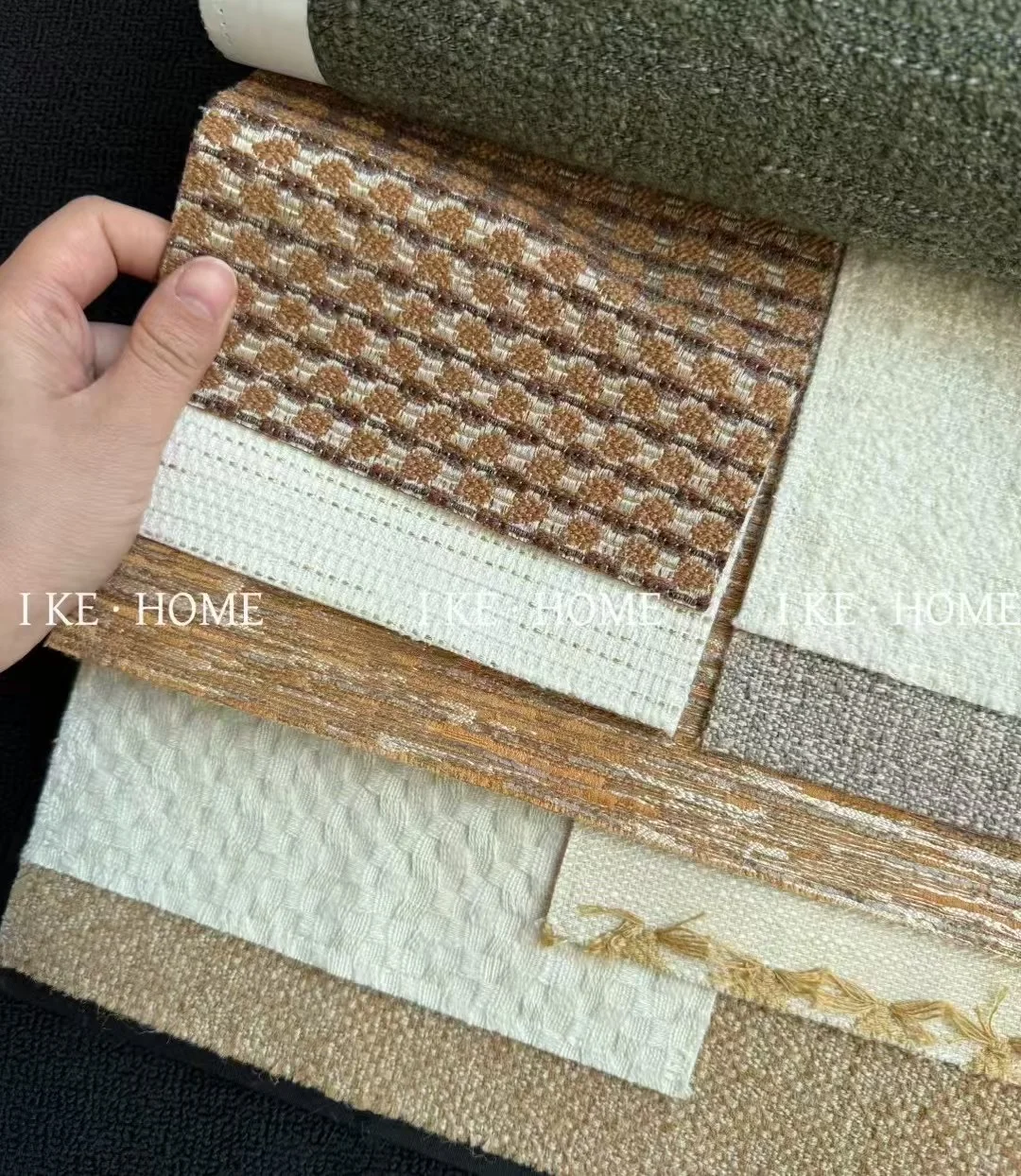 高端面料的细节感