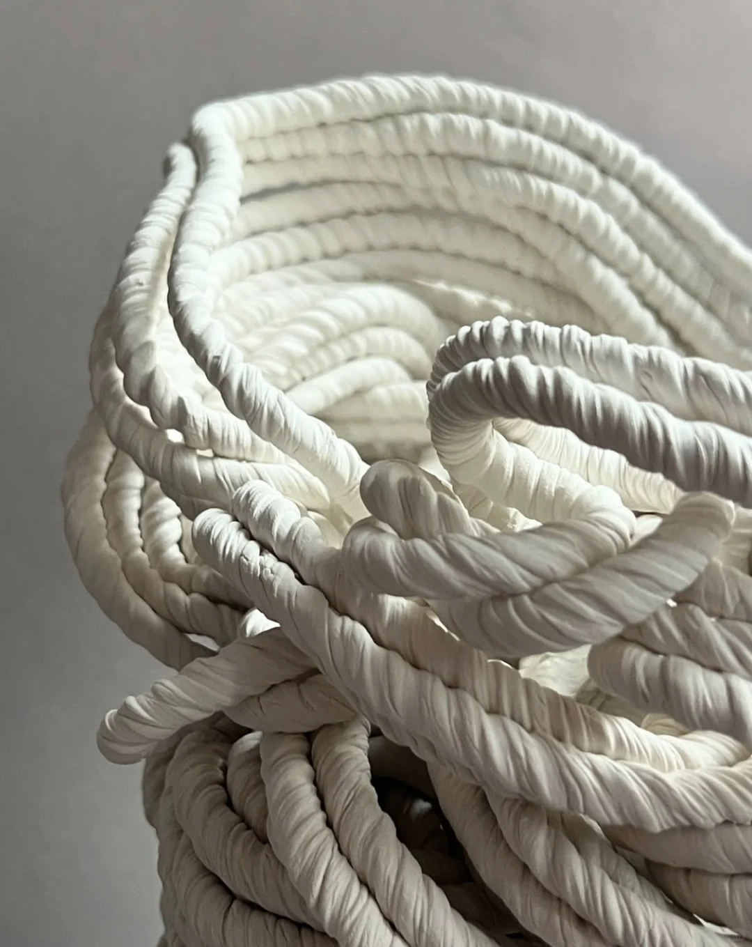 Leah Kaplan ｜麻绳？拉面？其实是陶艺作品