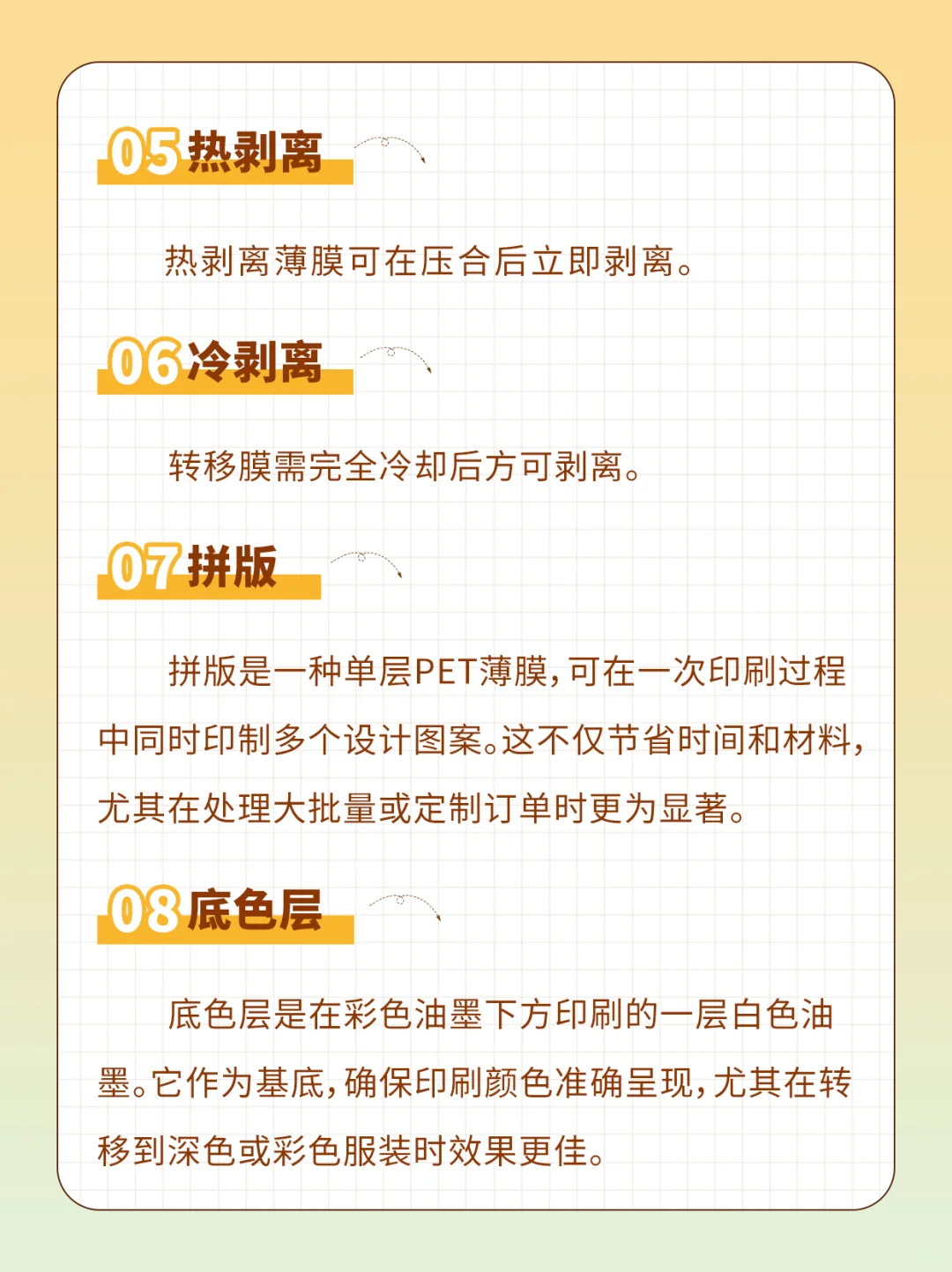 白墨烫画领域中,这11个行业术语入行必知!