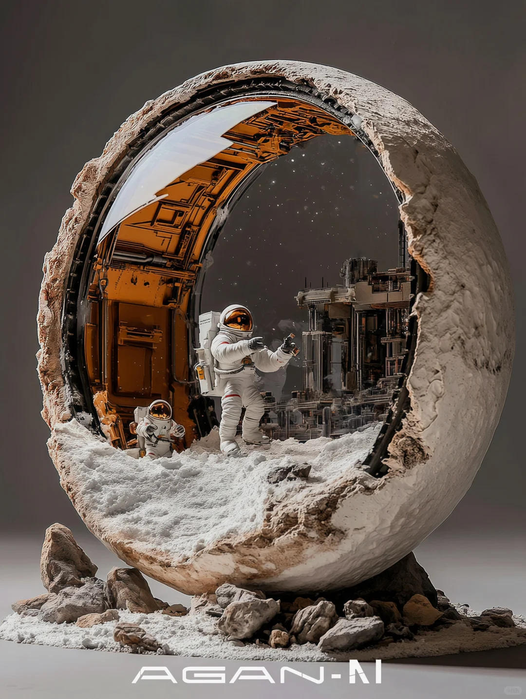 微缩宇宙-“发现地球遗址”