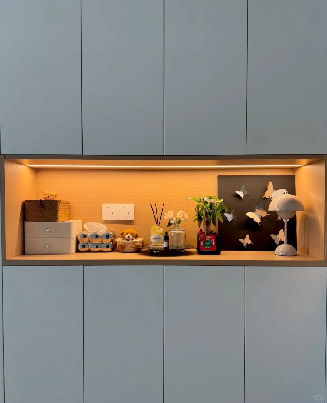 ?为大家收集到很多美美的玄关布置(1)