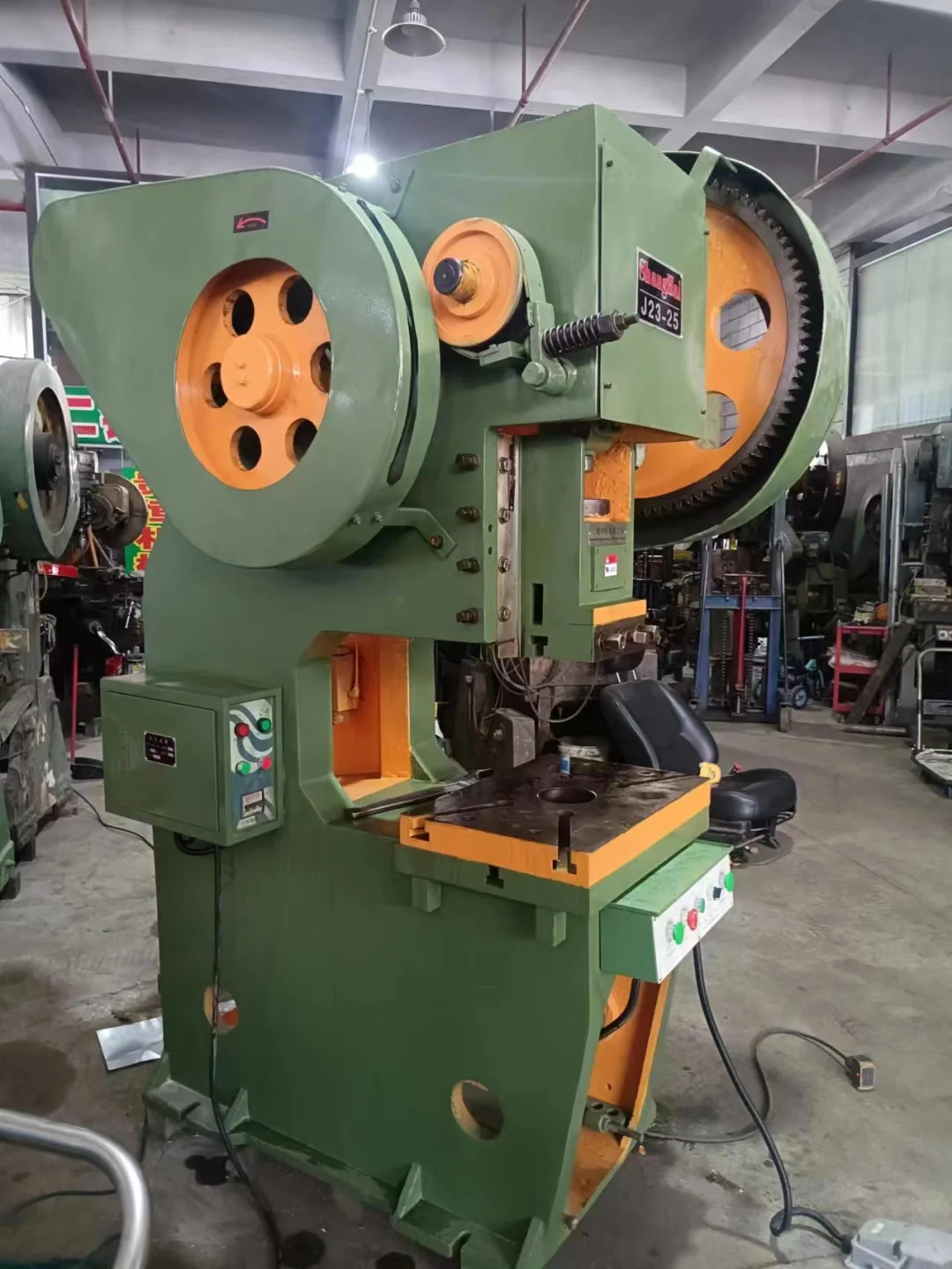 深喉25T冲床，喉口深500mm