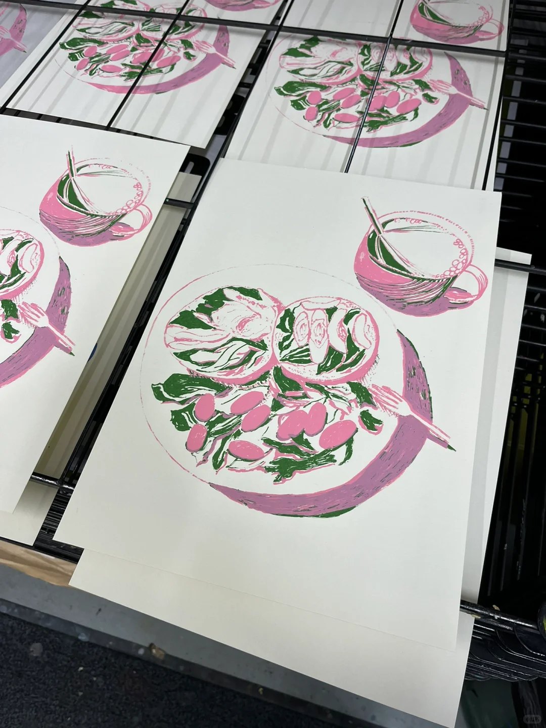 ??金匠儿插｜一整个爱上丝网印刷?