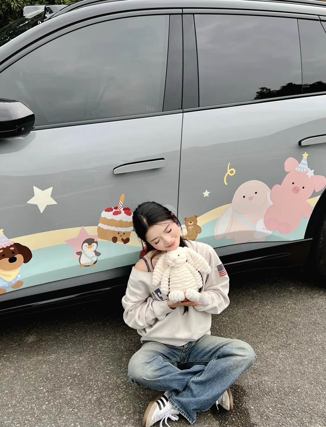 jellycat 彩绘贴 es6～我和我的大玩具?