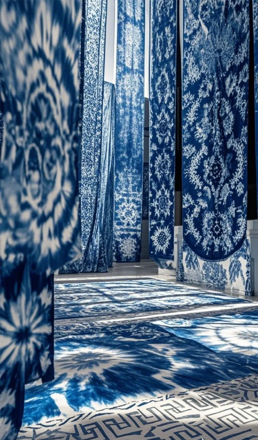 当扎染艺术碰上空间美学