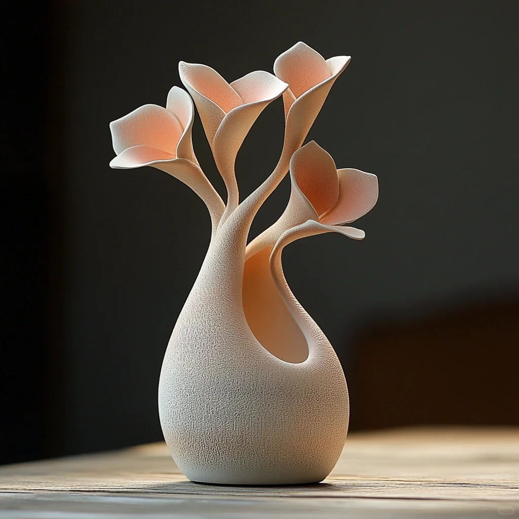 ?陶艺创意分享｜花开于瓶