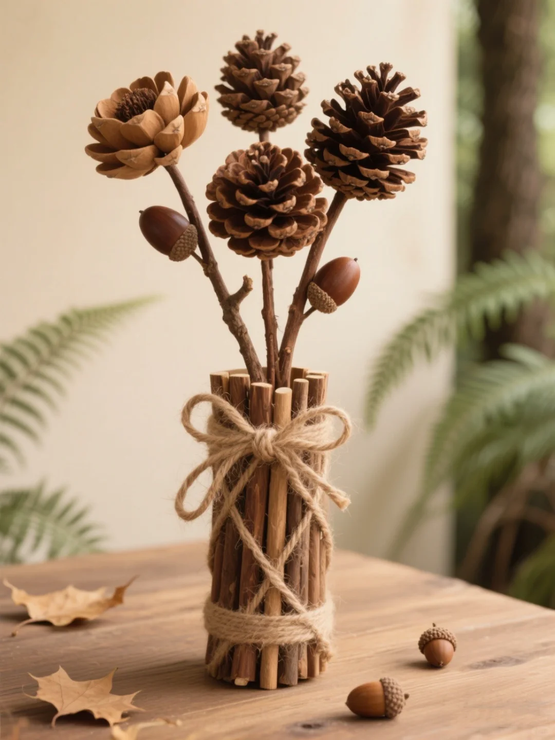 ?秋日氛围感拉满的花瓶装饰