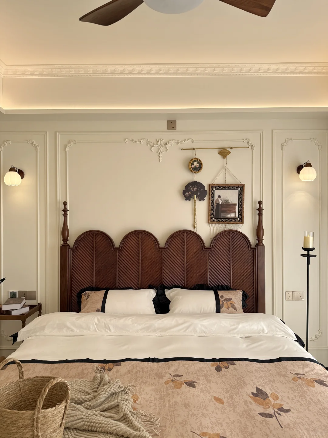 中古风卧室布置，谁懂，这个氛围感绝了?……