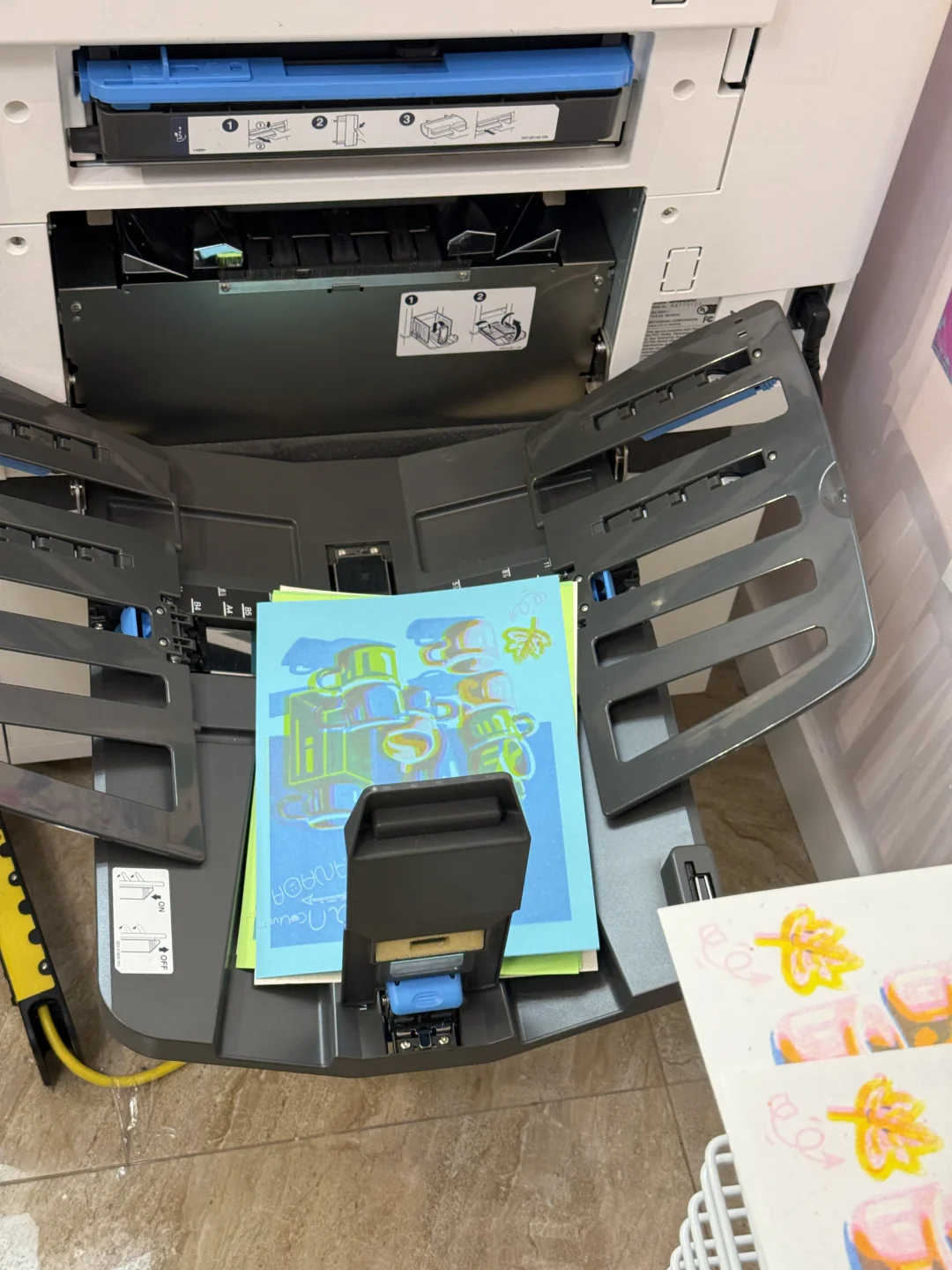 温哥华??三色Riso Print 丝网油印风?