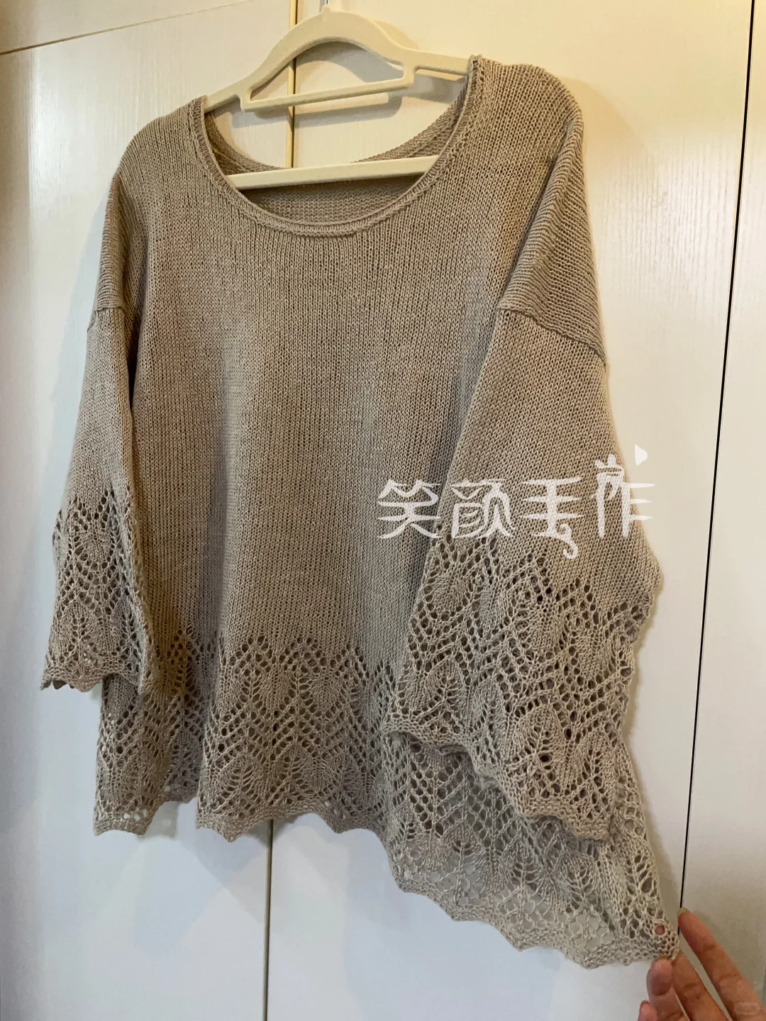 云素亚麻宽松夏衫丨教程+图解