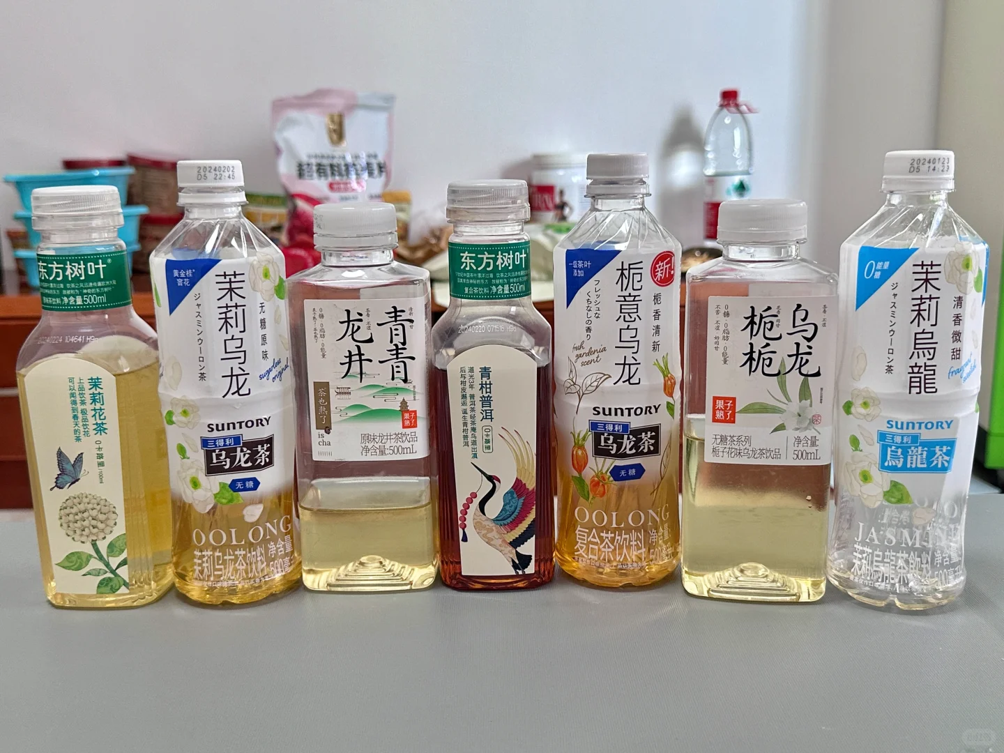 东方树叶赢麻了！好喝程度从左往右排