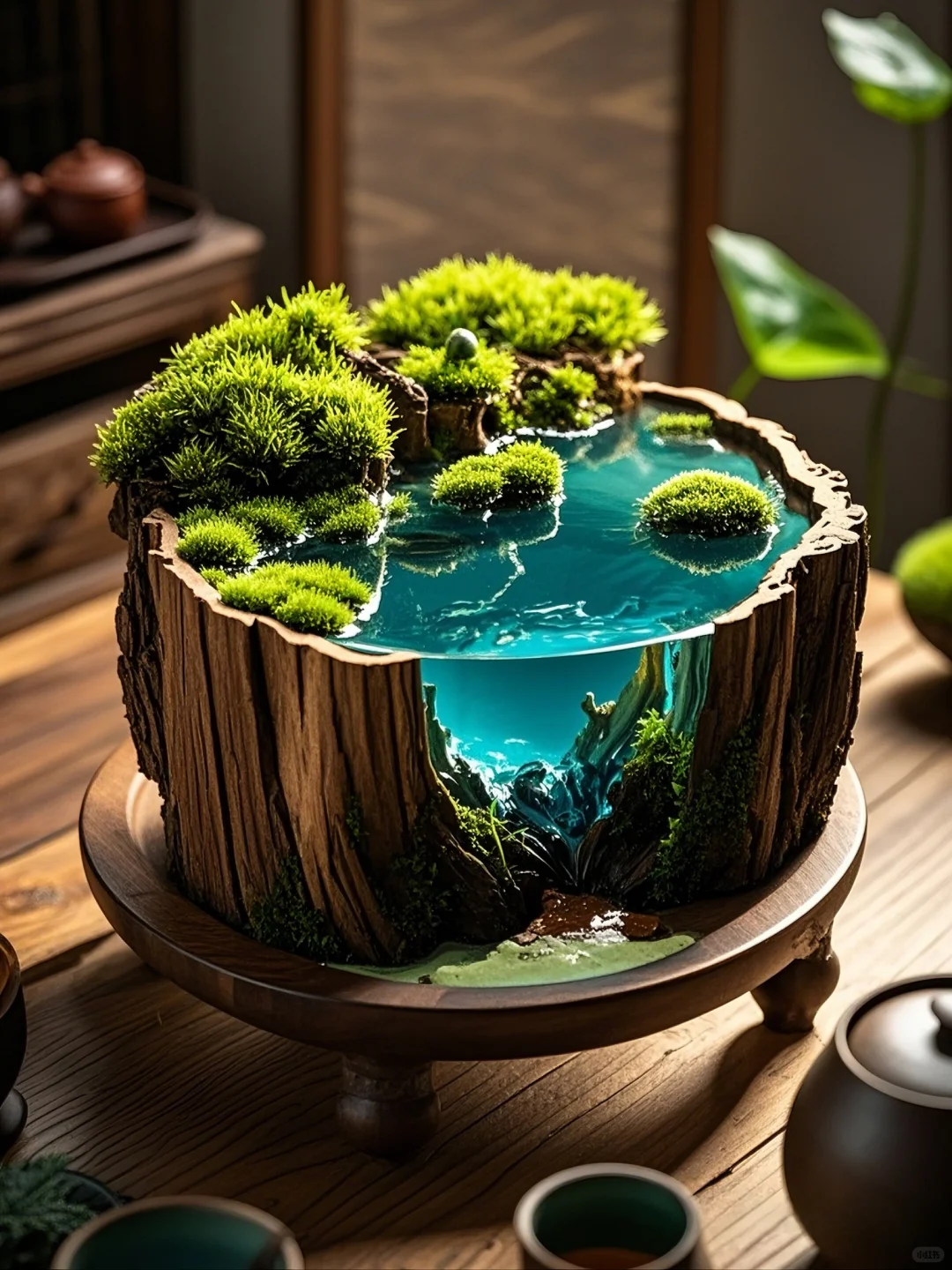 ?水景与绿植的完美融合 | 微景观特辑