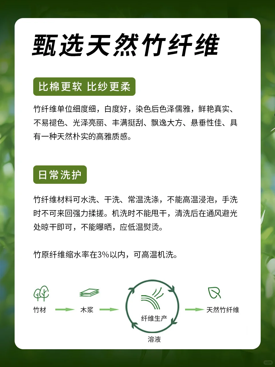 竹纤维知识分享小课堂开课啦！